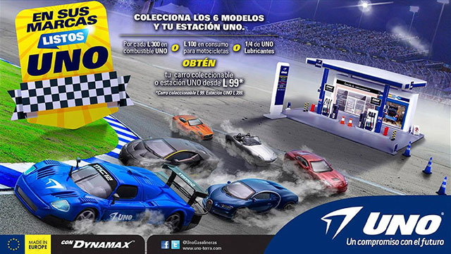 ¡En sus marcas, listos...UNO!