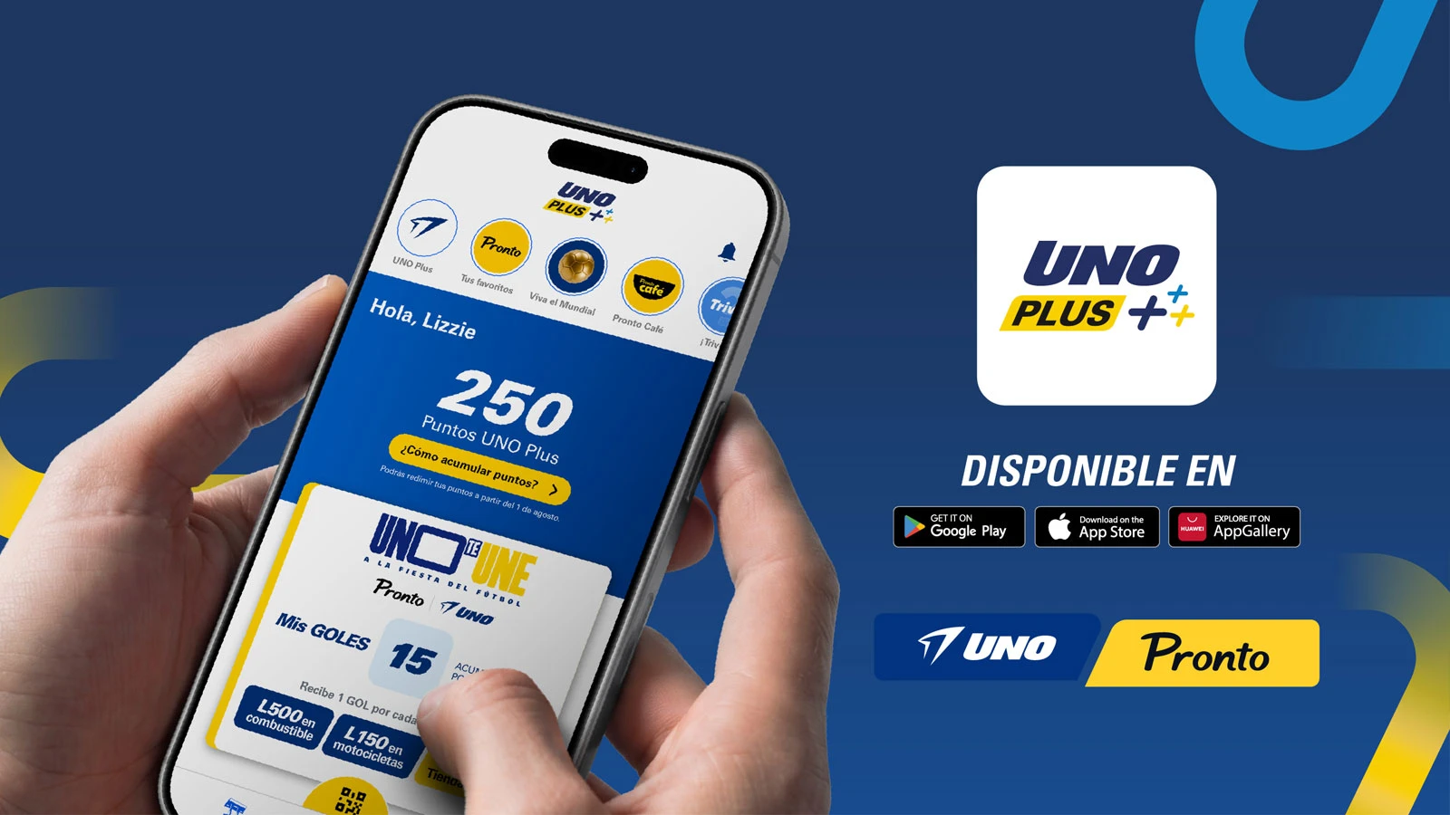 App <br><strong>UNO Plus</strong>