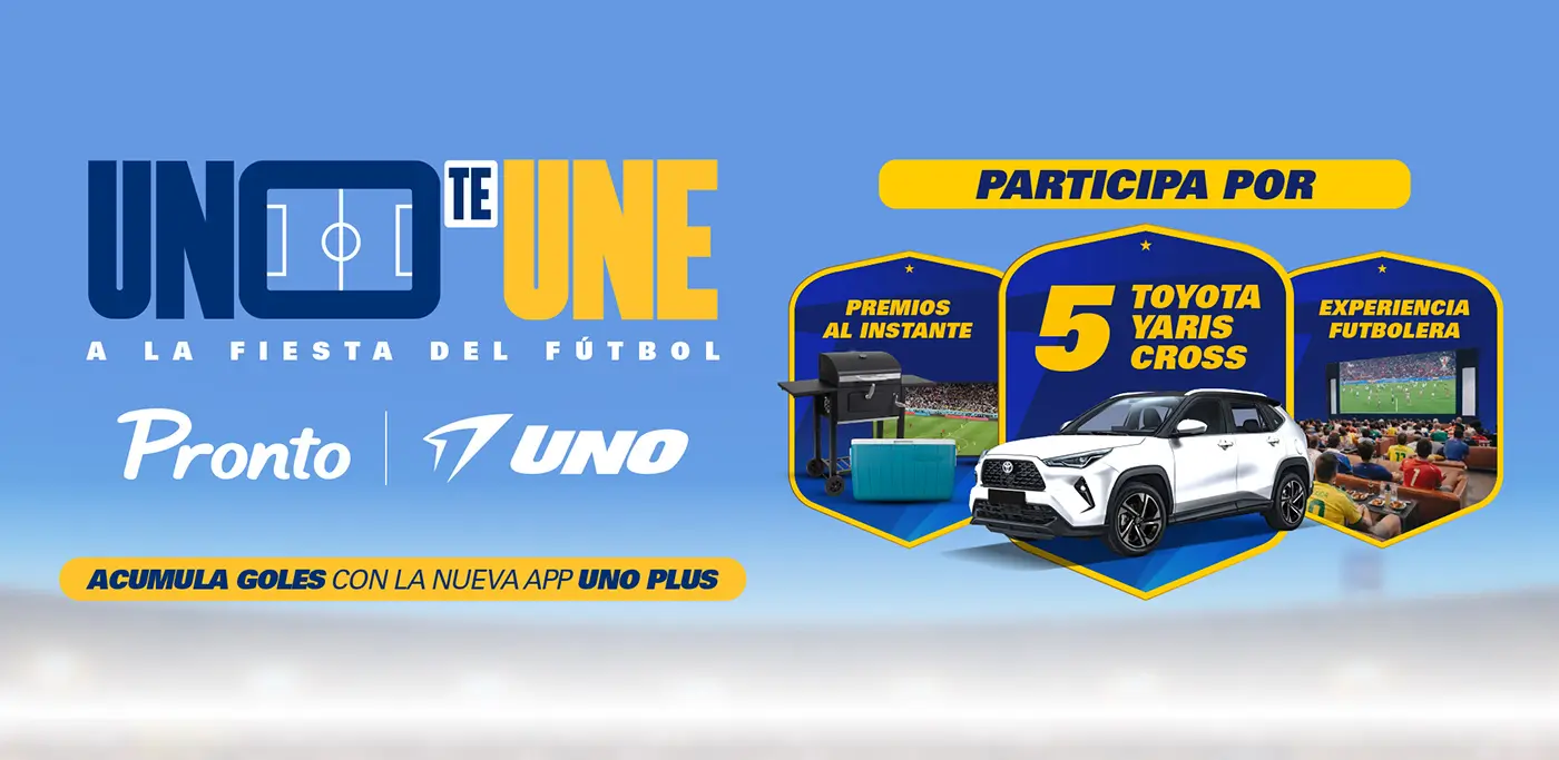 Banner - UNO te une a la fiesta del fútbol