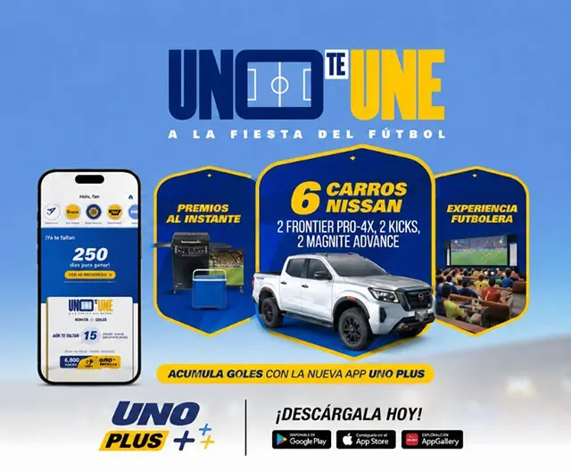 Banner - UNO te une a la fiesta del fútbol