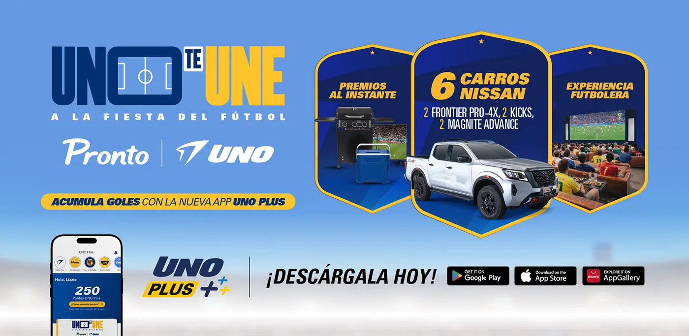 Banner - UNO te une a la fiesta del fútbol