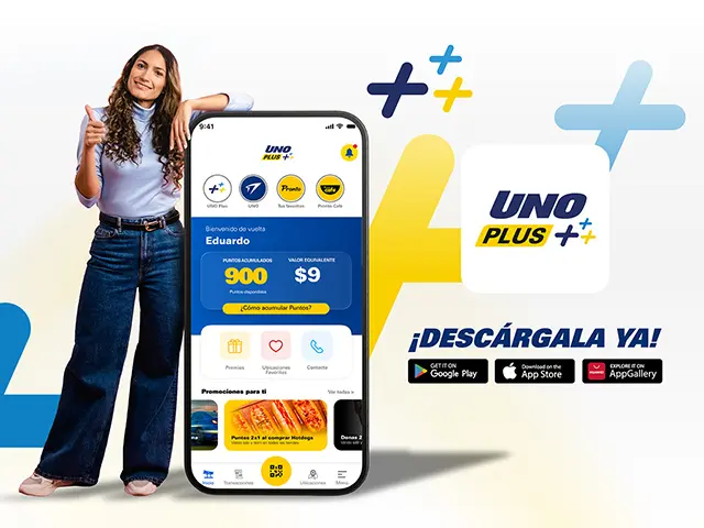 App <br><strong>UNO Plus</strong>