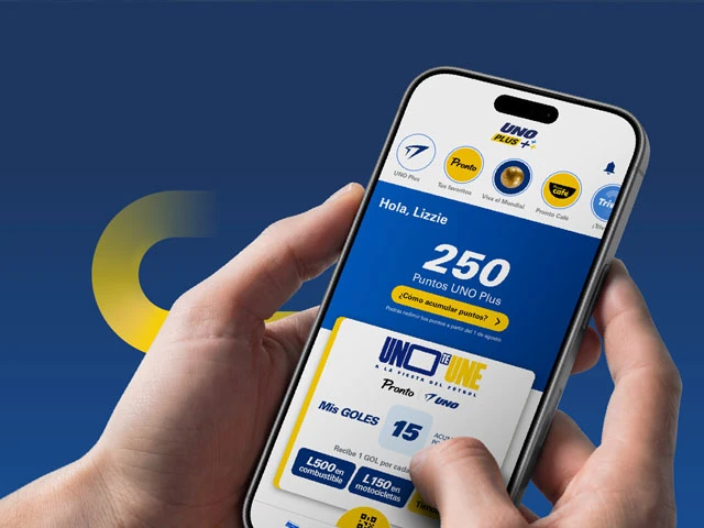 App <br><strong>UNO Plus</strong>